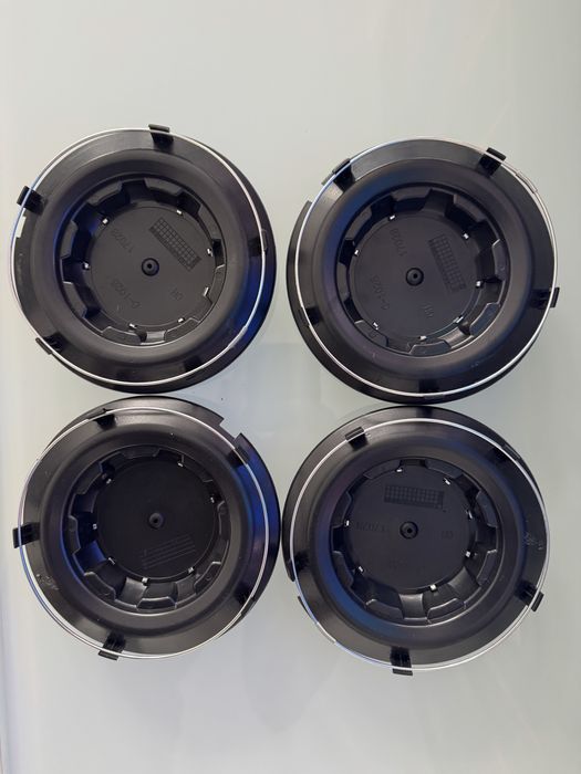 4бр. Капачки за джанти Mercedes Benz  Черен Гланц