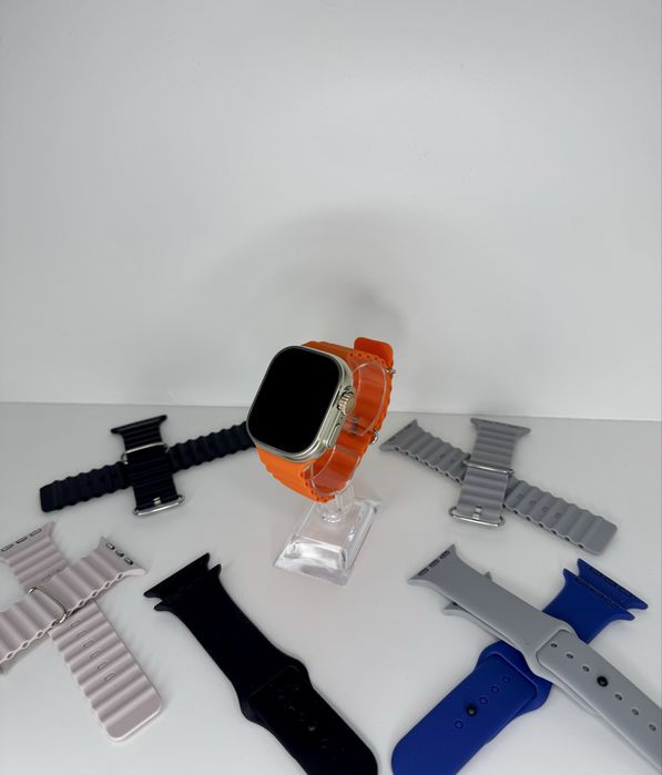Smartwatch cu look de Applewatch Ultra + 7 curele CADOU