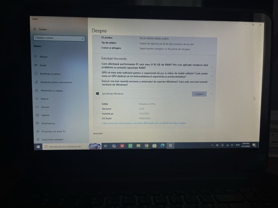 Dell Inspiron 15 3521 Touchscreen – i3 / 8GB RAM / SSD 240GB