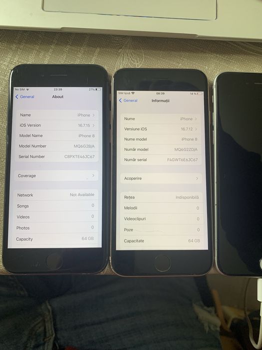 iph 8 , 64 liber retea