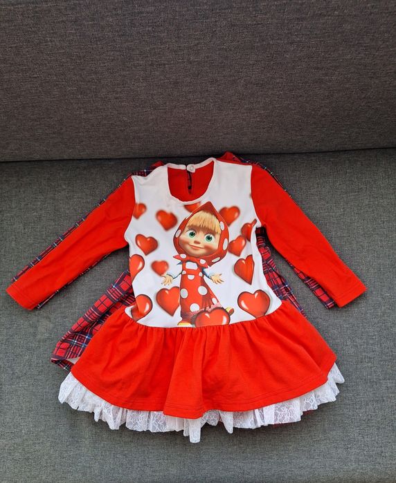 Роклички за близначки 2-3 години