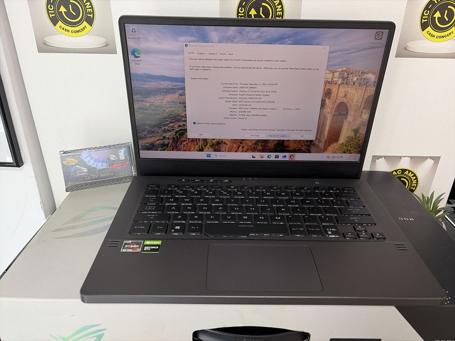 Asus Rog Zephyrus *Tic Tac Amanet*