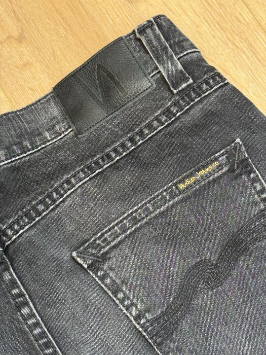 Джинсы серые Nudie Jeans