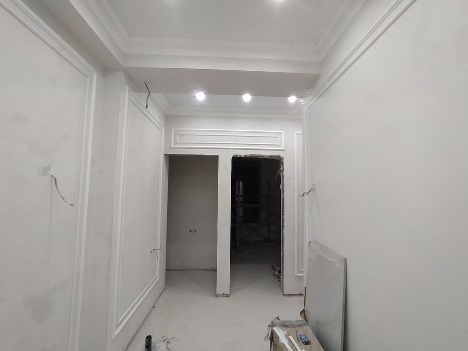 Установка галтели,молдинги