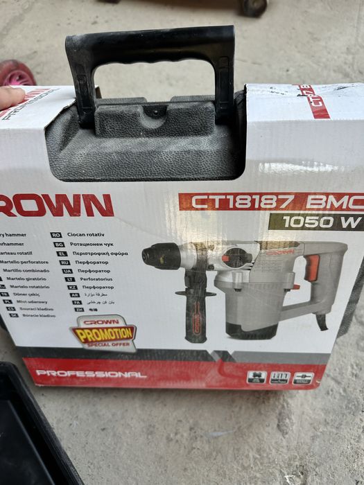 Перфоратор crown новые. Шуруповерт