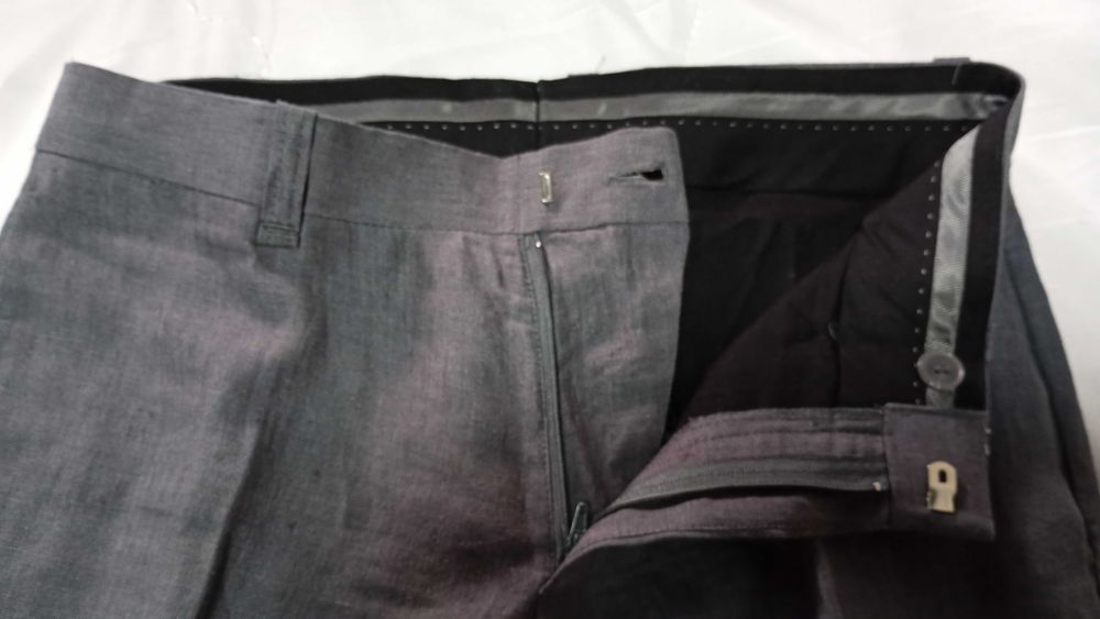 Мъжки костюм 100% лен + подарък