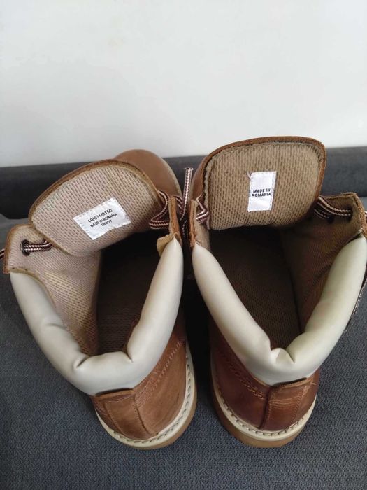 Bocanci damă, piele naturală, mărimea 40