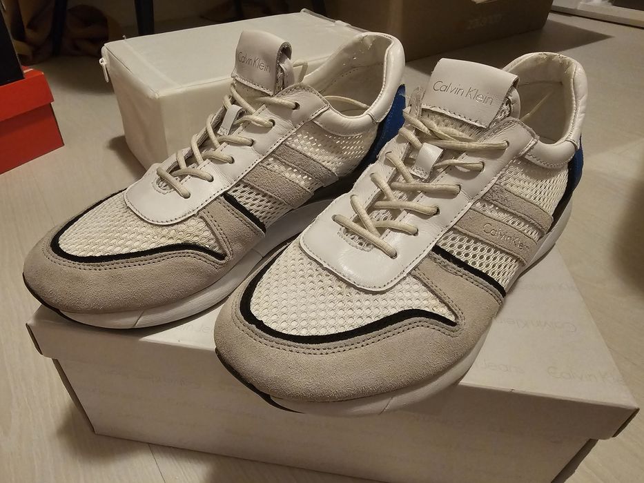 Pantofi vara Calvin 42 (Geox, Voile blanche, tommy hilfiger)