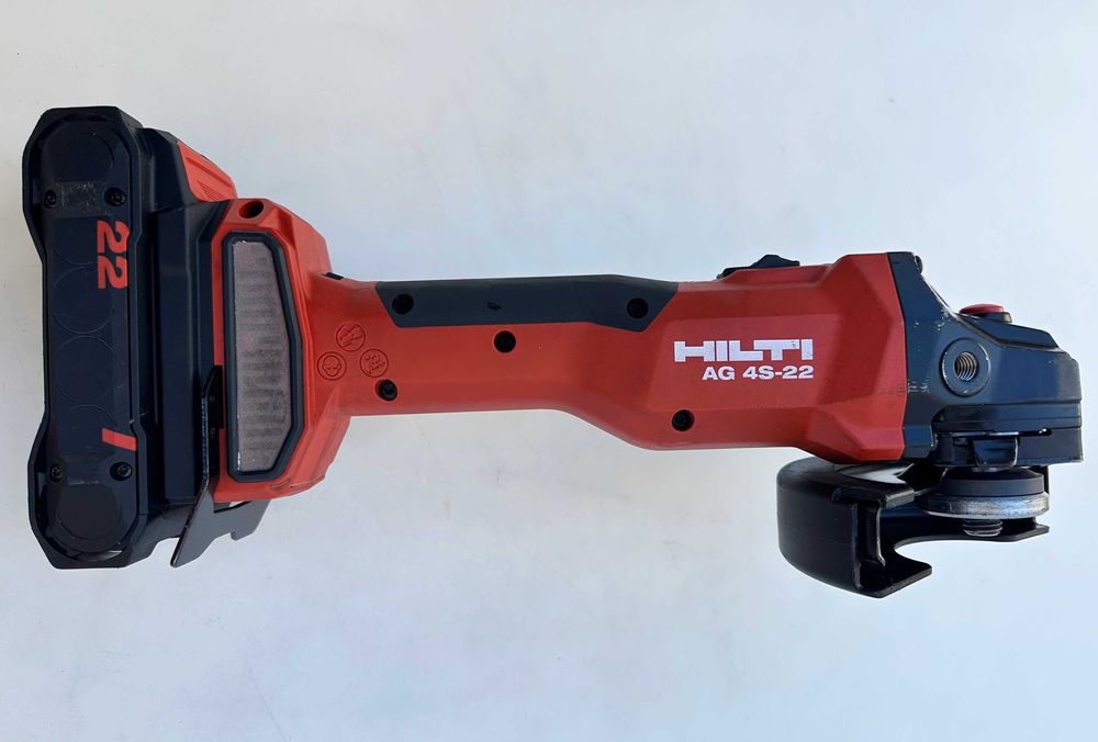 Hilti AG 4S-22 Nuron - Безчетков ъглошлайф с потенциометър като нов!