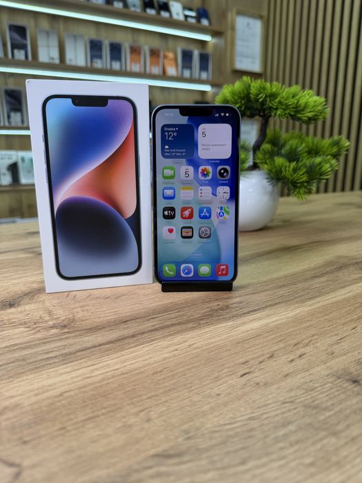 ‼️iPhone 14 Blue 128Gb - Sanatate bat.93% - Garantie 12 luni