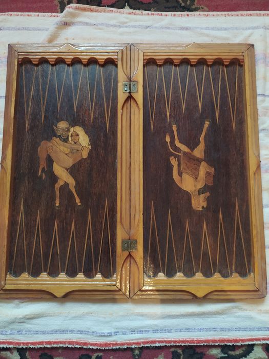 Нарды ручной работы.