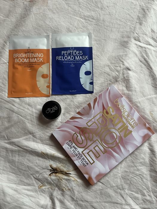 Палитра bellapierre, маски youth lab., пудра ciate