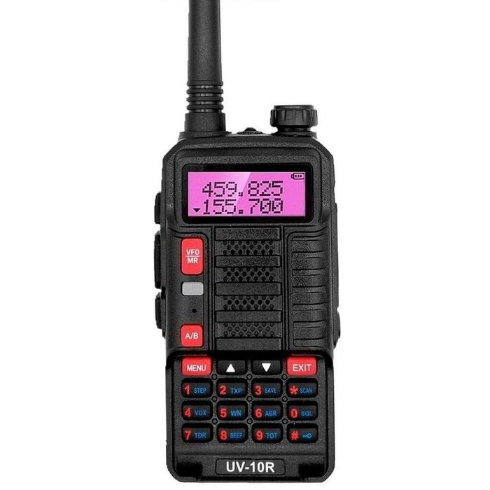 Мощна Радиостанция Baofeng BF UV10R 10W Walkie Talkie VHF UHF Transceiver