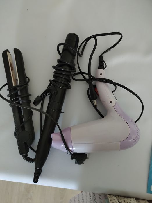 Фен,  выпрямитель,  плойка