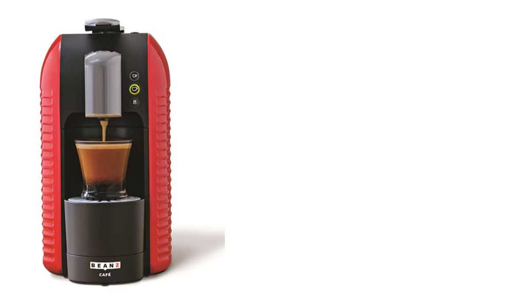 Espressor cu capsule BeanZ Café Wave Red 303647, 1455W, 1l, 19 bari