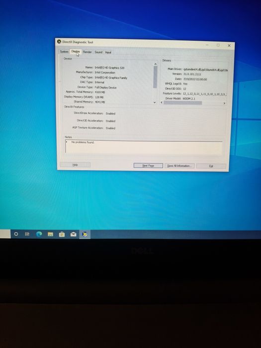 Dell Inspiron 17"  Proc i5 gen 6th RAM 8gb SSD 240gb bateria tine