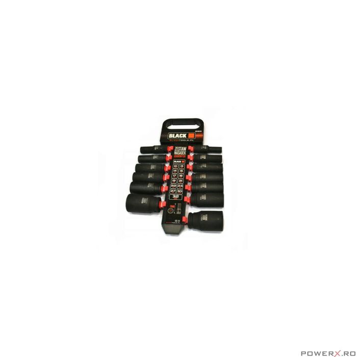 Trusa 13 tubulare de impact 10-32 mm Black