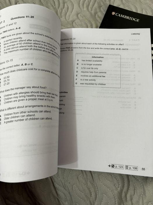 Cambridge ielts 16,17: 2 книги за 5000 тг