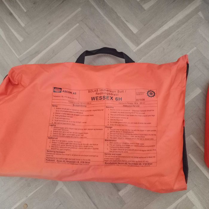 Работно облекло -морско оборудване