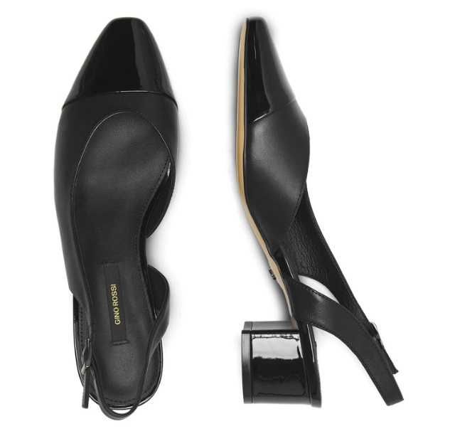 GINO ROSSI Дамски обувки 4893-01, Естествена кожа, Черни