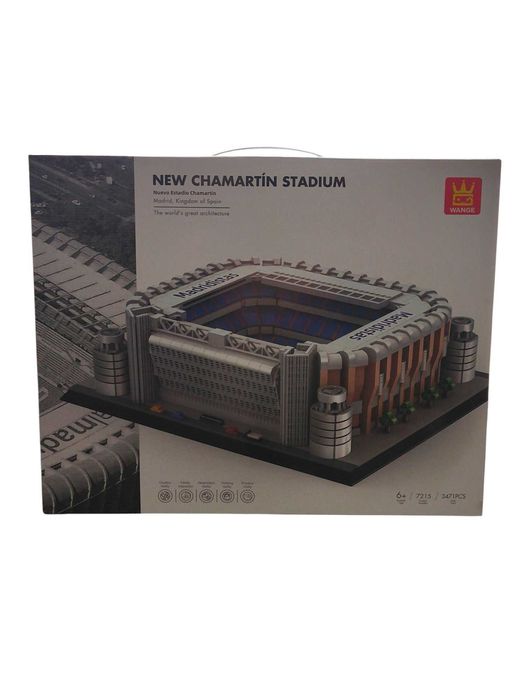 Real Madrid Santiago Bernabeu Stadioni Konstruktori 3471 Detal