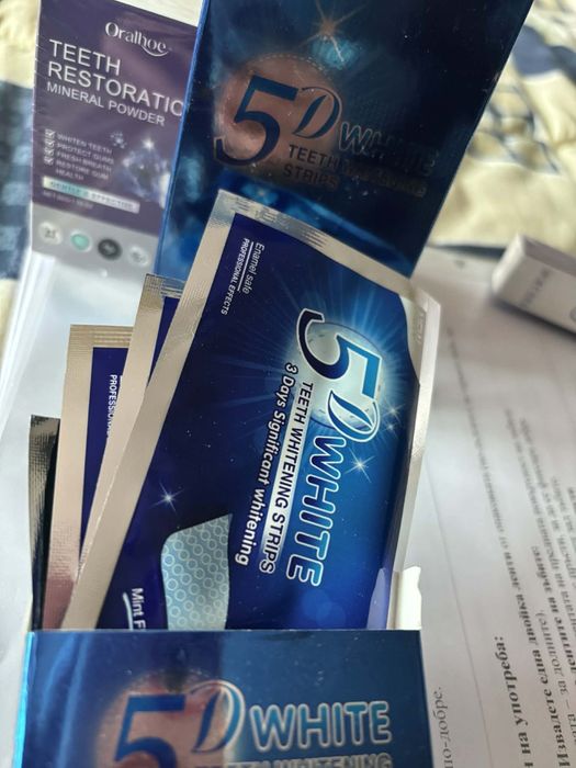 5D Избелващи ленти за зъби