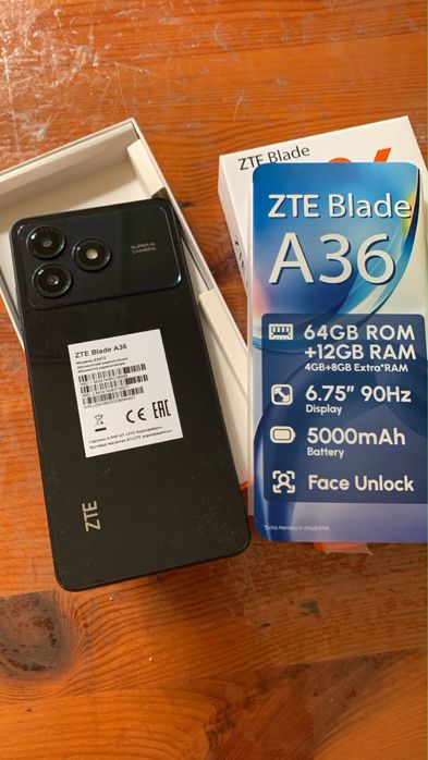 Продам Новый ZTE A36