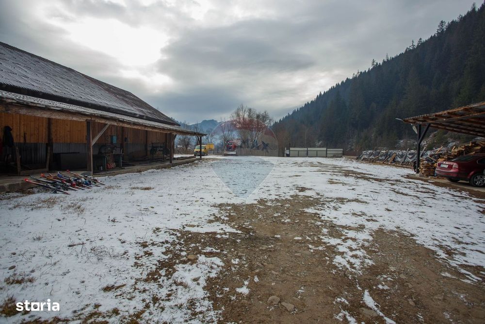 De vanzare| Hala industriala + teren, post trafo propriu, Borca, Neamt