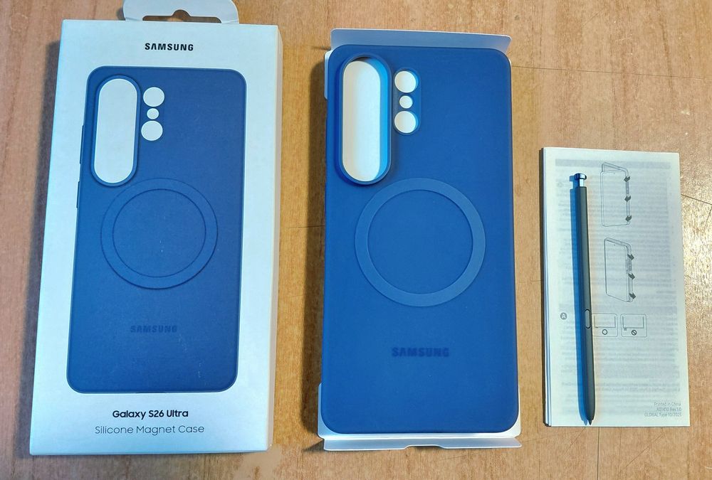 Husa cu S-Pen original Samsung S26 Ultra violet.