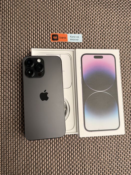 100% Battery*Iphone 14 Pro Max*ЛИЗИНГ  20€/м 128GB айфон 14 про макс Space gray