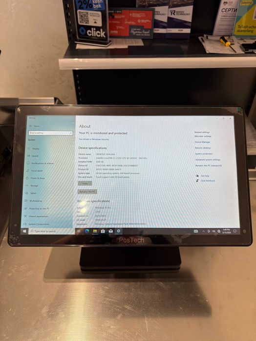 Monobok Sensor Kassa Моноблок Pos Monoblok Yangi Сенсорный касса