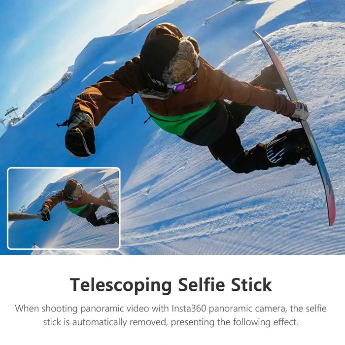 Bullet Time Bundle Kit Trepied + Selfie Stick Insta360 X X2 X3 X4 X5
