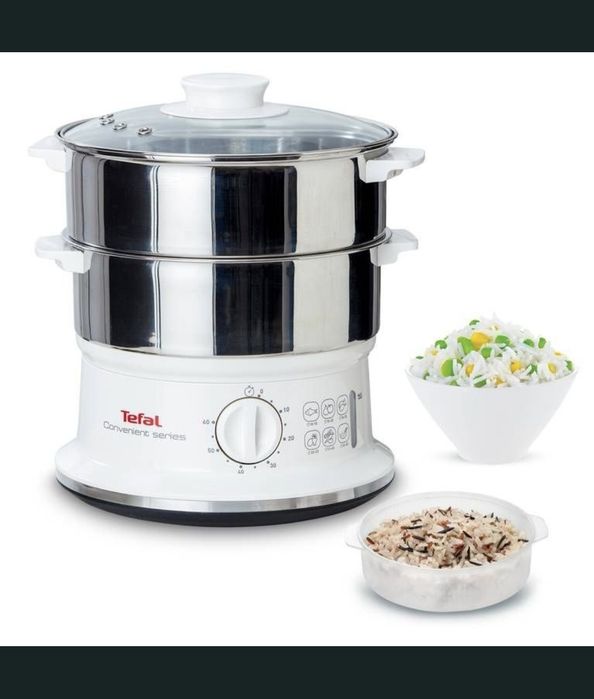 Уред за готвене на пара CONVENIENT SERIES VC145130,6 л,Tefal,900w