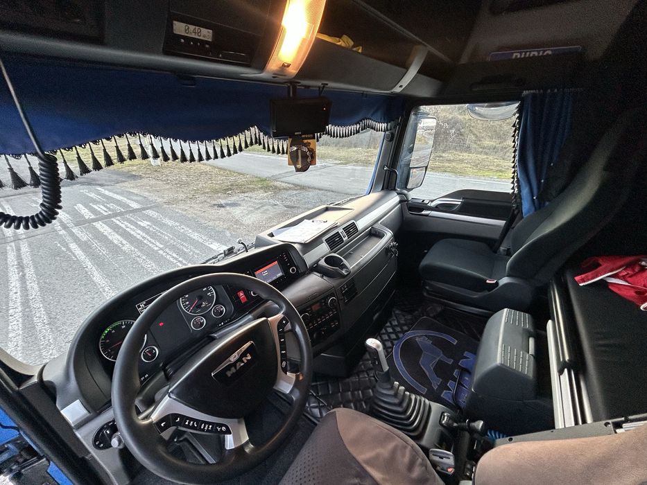 MAN TGX 18.540 4x4 an 2013 Hidro Semiremorca basculabila Kassbohrer