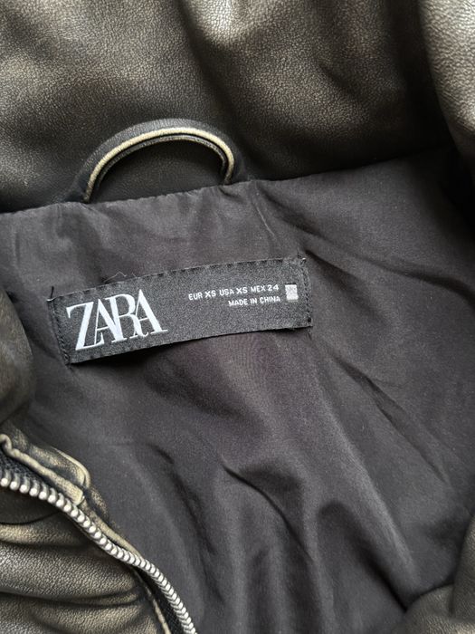 Кожена грейка - ZARA