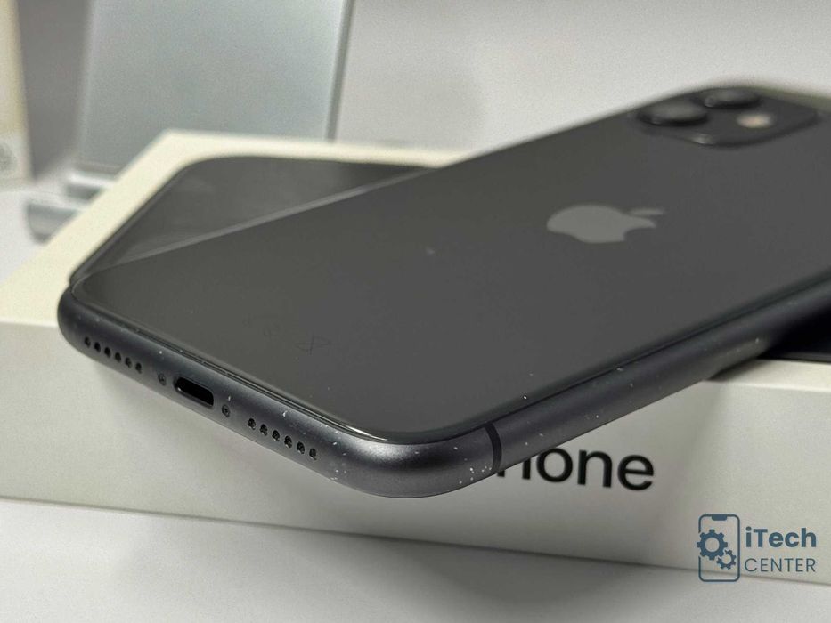 iPhone 11, 64GB, Black, 100% батерия, КАТО НОВ, 1г. ГАРАНЦИЯ!