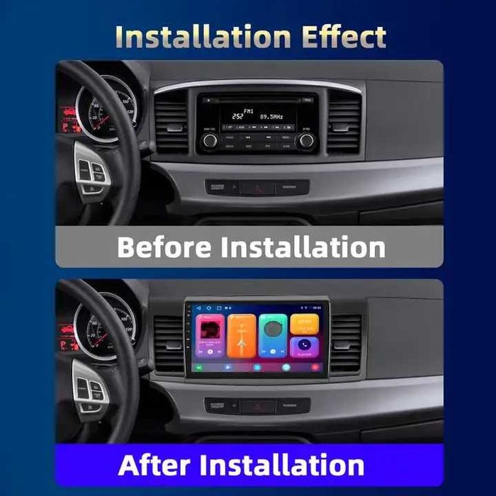 Мултимедия за Mitsubishi Lancer EX Андроид Двоен дин Навигация Android