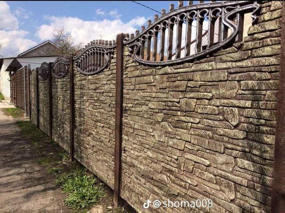 Еврозаборы с установкой