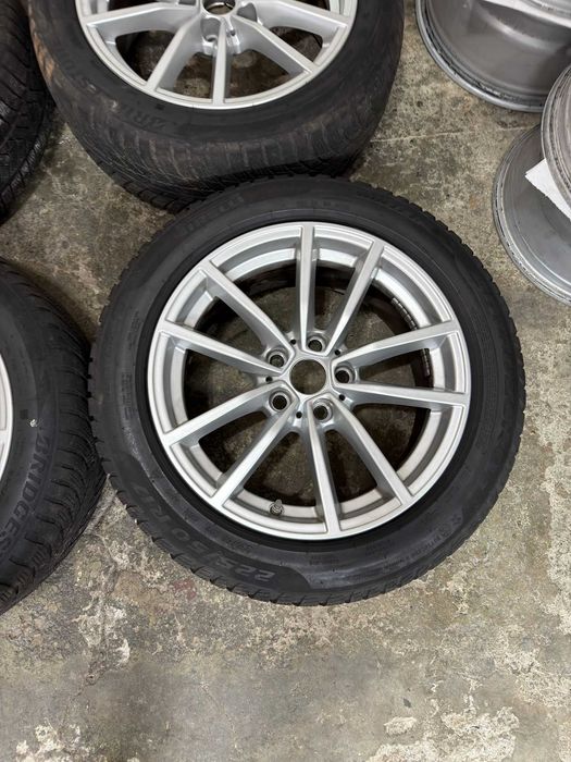 Jante 17 5x112 ET30 Mercedes C E Class audi A4 vw bmw + 225/50 R17 iarna