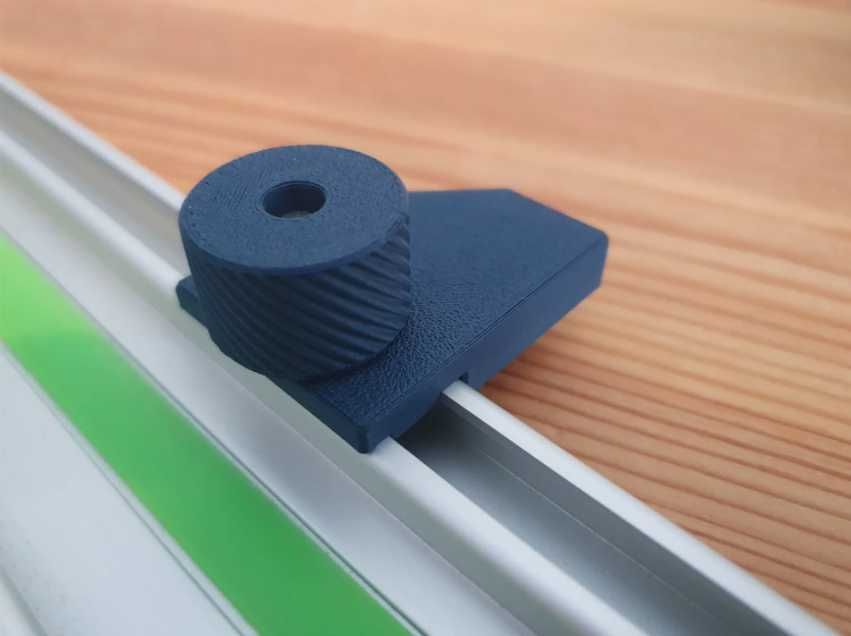 Регулируем стопер за водеща шина на циркуляр за Festool и Makita