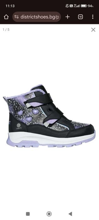 Skechers Storm Blazer боти за момиче