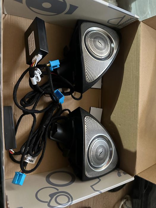 3d Burmaster rotating speakers w222 s-klass 7-цвята мерцедес 2014-2017