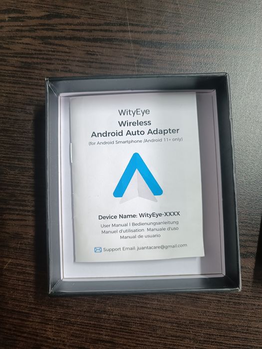 WityEye безжичен Android auto адаптер