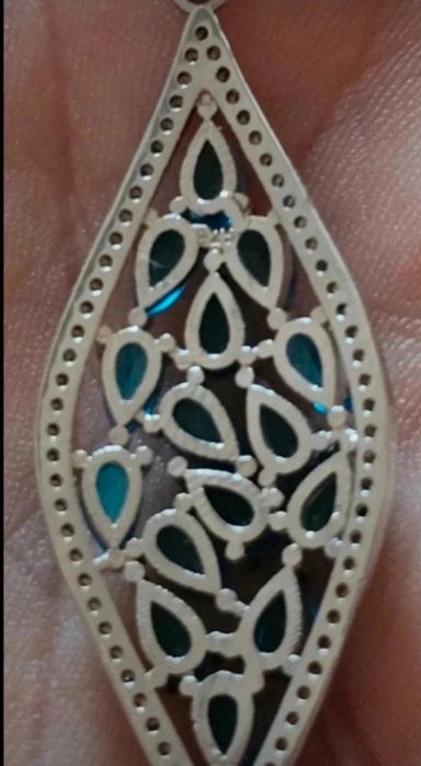 Pandantiv damă nou superb din argint stantat 925