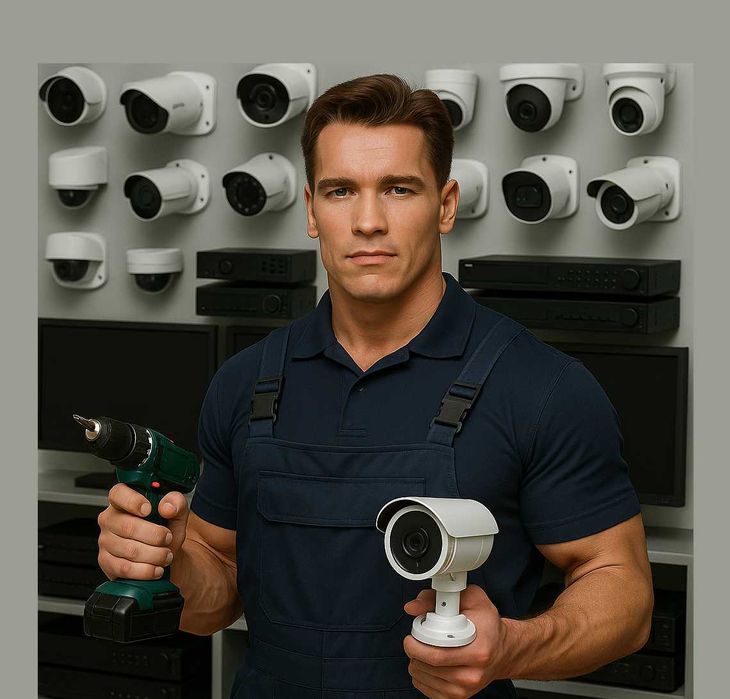 Установка и ремонт камер видеонаблюдения в Астане