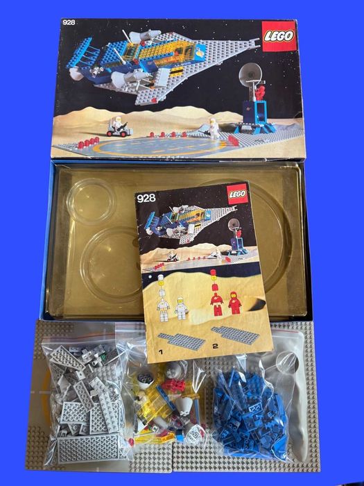 LEGO Vintage Classic Space Galaxy Explorer 928 Кутия и Инструкции