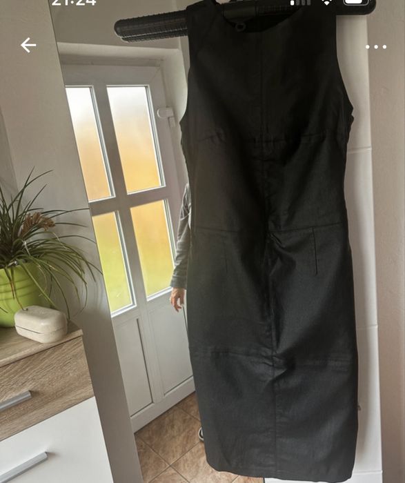 Rochie mulata din piele ecologica ff sexi