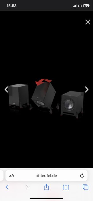 Subwoofer activ Teufel T10 germania