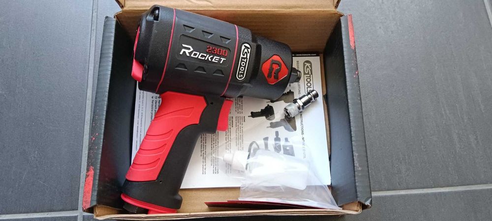 Гайковерт KS Tools 512.0002 пневматичен ударен 1/2 2300Nm BiTurbo