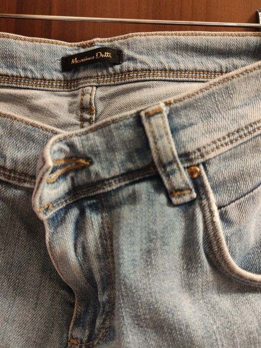 Blugi Massimo Dutti, efect prespălat